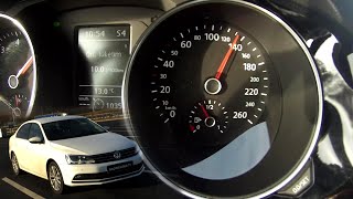 2016 Volkswagen JETTA 1.4 TSI DSG 0-210 Kmh | Top Speed Autobahn