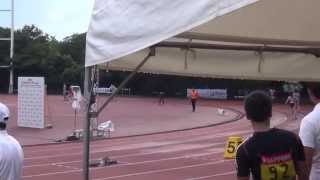 2014ﾄﾜｲﾗｲﾄ･ｹﾞｰﾑｽ女子400mH1組 高橋美帆1.00.17 Miho Takahashi 1st