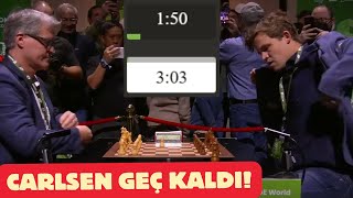 Magnus Carlsen DRAMANIN Ardından KOT PANTOLONU ile MAÇA GEÇ GELDİ | Dünya Blitz Satranç Şampiyonası