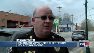Falmouth mayor, fire chief resign following floods