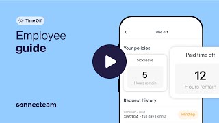 Connecteam | User Guide | Time Off