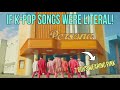 IF K-POP SONGS WERE LITERAL! BTS- Boy With Luv (Feat Halsey)