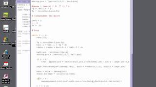 Foucault Pendulum in VPython