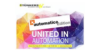 SAVE THE DATE - TÜNKERS® SYMPOSIUM 2020 - automatica Edition - 25.11.2020