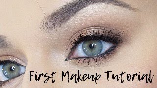 Everyday Smokey Eye, FIRST MAKEUP TUTORIAL with Natural Lust palette