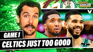Cavaliers-Celtics Reaction: Boston OVERWHELMS Cavs, Cleveland completely outmatched | Hoops Tonight