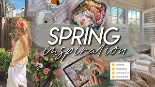 SPRING INSPIRATION | clothing haul, decor shopping, mood board, gardening, & home refresh 🌸