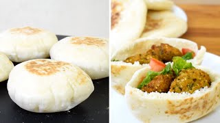 خبز الصاج البيتي مناسب للسندوتشات/ البطبوط المغربي No bake bread