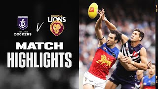 Fremantle v Brisbane Lions Highlights | Round 12, 2022 | AFL