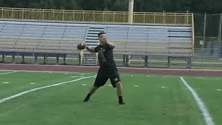 Madison Heights high school QB throws 8 touchdown passes in first half