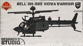 Bell® OH-58D™ Kiowa Warrior - Custom Lego - In The Designer’s Studio