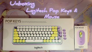 Unboxing: Logitech Pop Keys and Pop Mouse!! (Daydream)