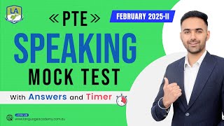 Pte Speaking Mock Test With Answers March 2025 La Language Academy Pte