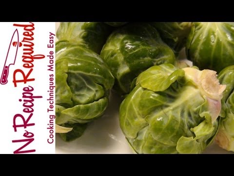 How to Clean Brussel Sprouts - NoRecipeRequired.com How to Clean Brussel Sprouts - NoRecipeRequired.com