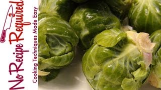 How to Clean Brussel Sprouts - NoRecipeRequired.com