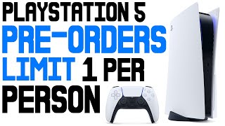 PS5 Pre-Orders Being Limited - This is REALLY GOOD + Spider-Man PS5 Performance Update