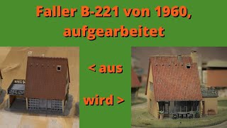 冬はクラフトタイム、シンプルな建物のスーパーン、1960 年のフォールラー B-221