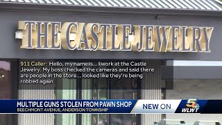 Reward offered for info after firearms were stolen from Anderson Township shop