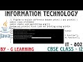 Print ( ) and Println ( ). Difference between Print and Println function in Java programming. IT 802