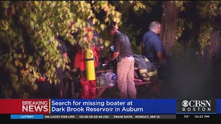 Rescue Crews Search For Missing Boater In Auburn