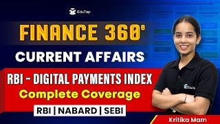 Finance Current Affairs RBI NABARD SEBI Preparation | Current Affairs MCQs | Finance 360 by EduTap