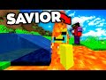 Minecraft but I'm trying to kill myself and my friend tries to stop me