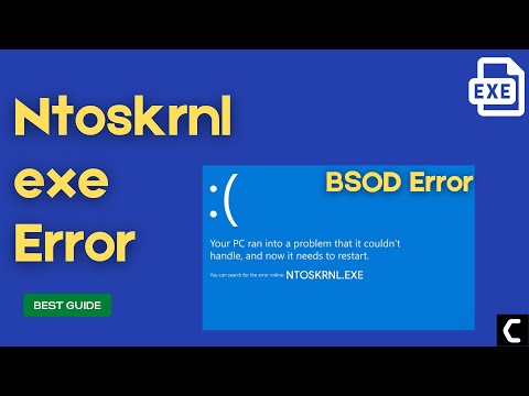 How To Fix Ntoskrnl.Exe BSOD Error on Window 11/10? [Latest FIX 2022]