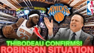 🚨 NYK | SURPRISED THE FANS | KNICKS CONFIRMED NOW! MICTHELL ROBINSON INJURY UPDATE! NBA #knicks
