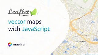 Vector maps in Leaflet JS | Leaflet Tutorial 8 | 2023 tutorial step by step