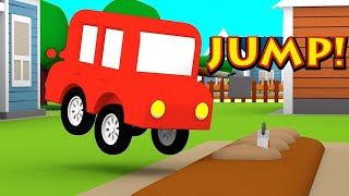 WATCH ME JUMP!  - Cartoon Cars - Cartoons for Kids!