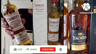 Teachers 50 vs DEWARS WHITE LABEL - Comparison in Hindi |DEWARS Or Teachers 50 Which One is Best?