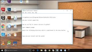How to install packages for Python using PIP for Python 3+ Versions