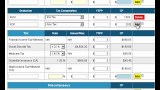 Free E Smart Paycheck Calculator