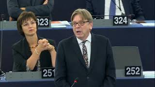 Guy Verhofstadt 18 Sep 2019 plenary speech on the UK’s withdrawal from the EU