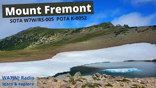 Mount Fremont, WA (Great VHF/UHF - 7 QSO's on 220mhz)