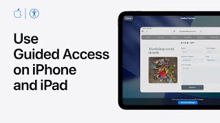 How to use Guided Access on iPhone and iPad | Apple Support