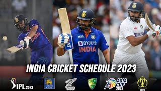 upcoming cricket matches 2023 #cricket #india #cricketnews #shedule #bcci #upcoming