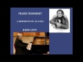 radu lupu franz schubert 4 impromptus op. 90 d. 899