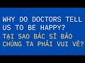 Why Do Doctors Tell Us to Be Happy? | Level A2 | Listening skill channel