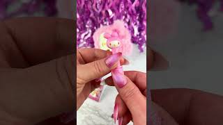 My Melody Real Littles Mini Backpack Opening Satisfying Video ASMR! 🎀 #shorts #mini