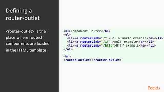 Getting Started with Angular : Using the Router to Emulate Multiple Pages | packtpub.com