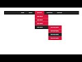 Dropdown Menu Hover Animation Effect