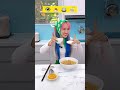 Chị Vê Ăn Uống Mọi Thứ Theo Icon 👁️‍🗨️🍮🍵🍜 - Vê Vê Travel #shorts