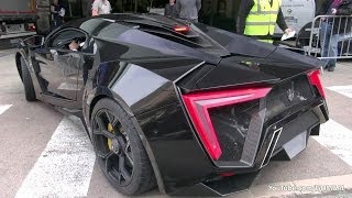 $3.4 Million Lykan HyperSport by W-Motors - driving on the road in Monaco!