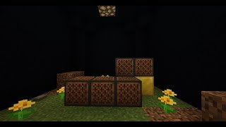 How to play "HIS THEME" on minecraft noteblocks (No redstone)