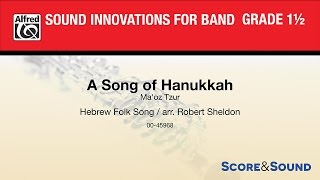 A Song of Hanukkah, arr. Robert Sheldon – Score \u0026 Sound