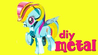 My Little Pony How to Make 3D Metal Ponies \