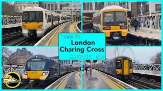 Class 375s, 376s, 377/5s, 465s & 707s | Trains at : London Charing Cross | 22/01/25 #24