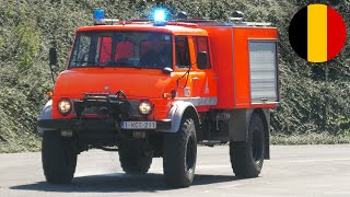 [1986 Mercedes-Benz Unimog] Camion Citerne Feux de Forêt | Zone de Secours Dinaphi poste de Ciney