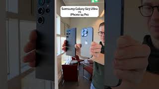 Samsung S23 Ultra vs. iPhone 14 Pro 📸 #shorts #cameratest #challenge